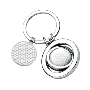 Személyre szabott golf labdás kulcstartó Személyre szabott golf labdás kulcstartó