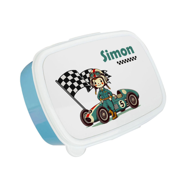 Formula 1 pilótával nyomtatott uzsonnás doboz Formula 1 pilótával nyomtatott uzsonnás doboz