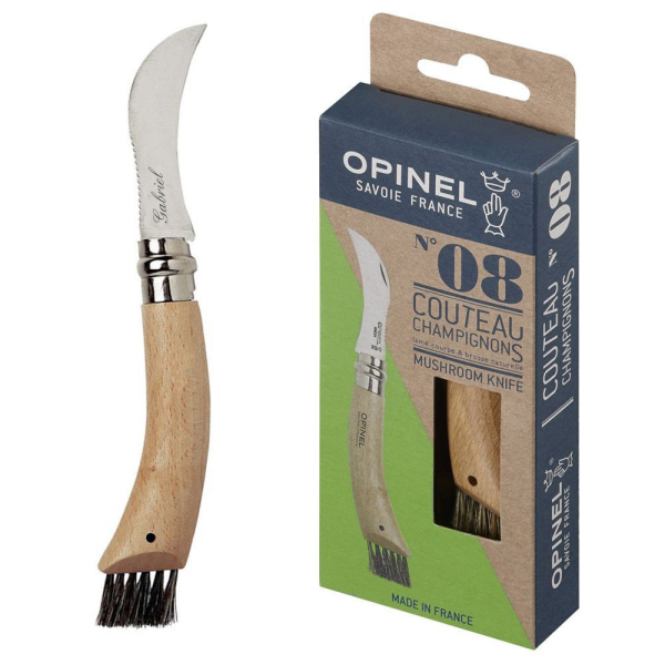 Gravírozott Opinel 8-as számú gombakés Gravírozott Opinel 8-as számú gombakés