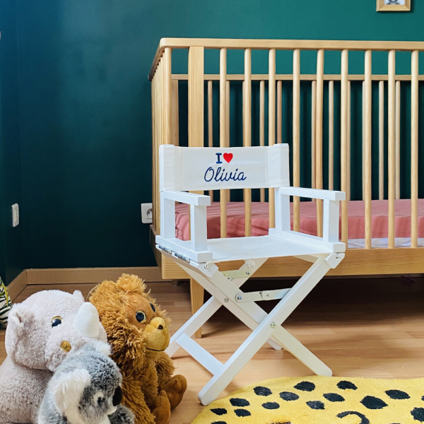 Hímzett Babystar fotel mintával Hímzett Babystar fotel mintával