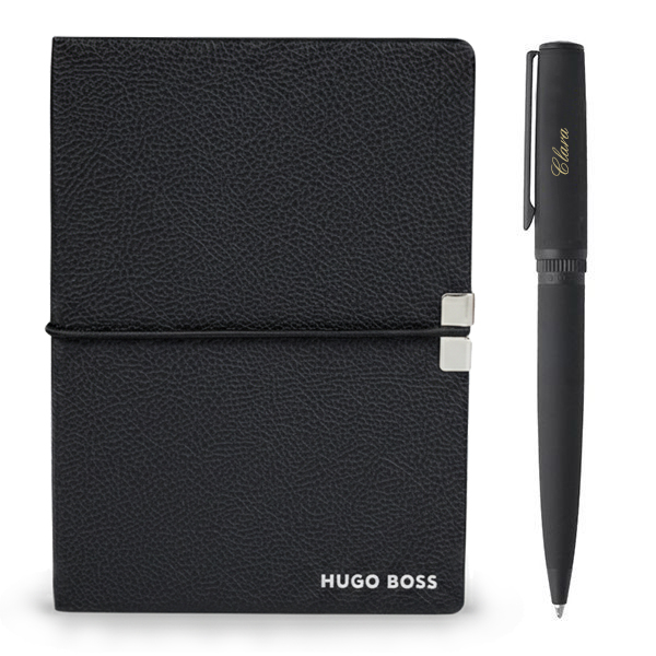 Hugo Boss ajándékszett jegyzetfüzettel és golyóstollal Hugo Boss ajándékszett jegyzetfüzettel és golyóstollal
