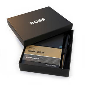 Hugo Boss ajándékszett jegyzetfüzettel és golyóstollal Hugo Boss ajándékszett jegyzetfüzettel és golyóstollal
