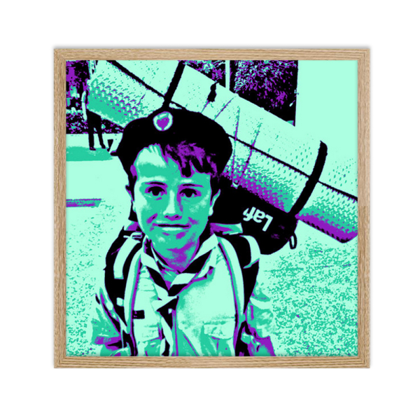Keretezett Pop Art poszter Keretezett Pop Art poszter