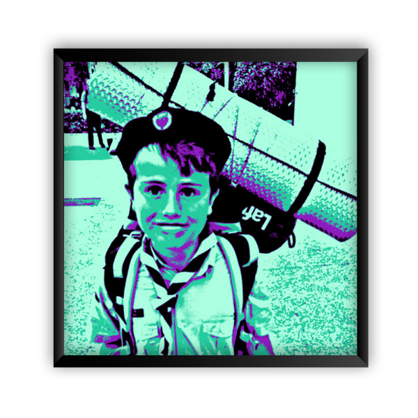 Keretezett Pop Art poszter Keretezett Pop Art poszter