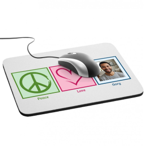 Egérpad Peace & Love fotó Egérpad Peace & Love fotó