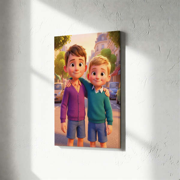 Portre 3d animációs film stílusában egy fénykép alapján Portre 3d animációs film stílusában egy fénykép alapján