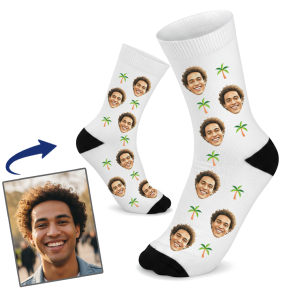Festménystílusú arcokkal nyomtatott zoknik Festménystílusú arcokkal nyomtatott zoknik