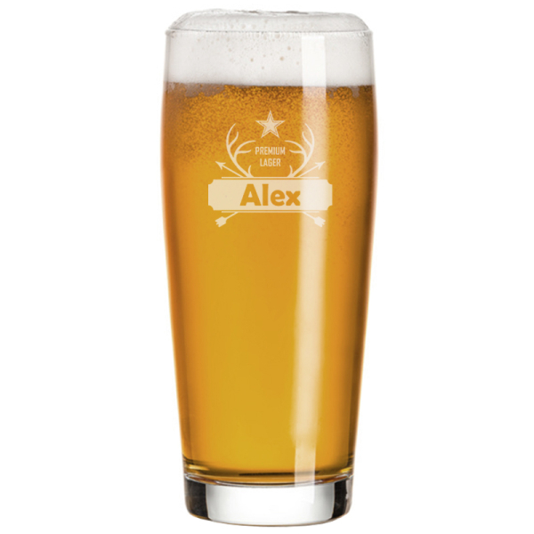 Söröspohár gravírozott névvel Söröspohár gravírozott névvel