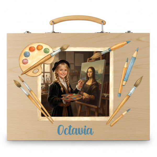Személyre szabott Leonardo rajzkészlet fényképpel Személyre szabott Leonardo rajzkészlet fényképpel