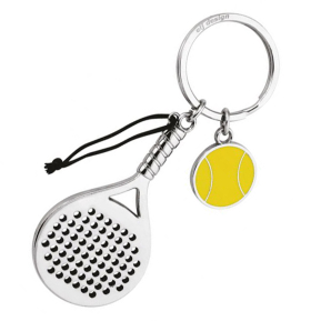 Személyre szabott padel kulcstartó Személyre szabott padel kulcstartó