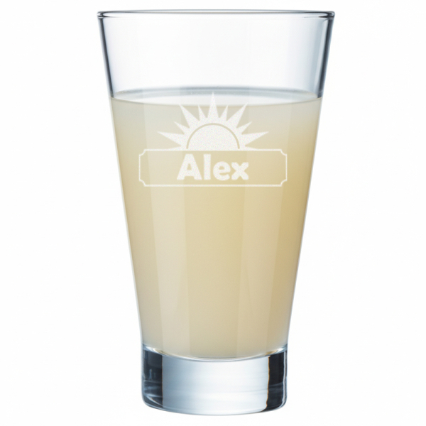 Személyre szabott likőrös pohár névvel – bisztró hangulat Személyre szabott likőrös pohár névvel – bisztró hangulat