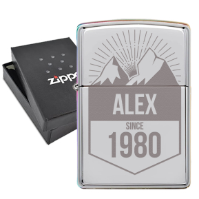 Személyre szabott Zippo® évfordulós öngyújtó Személyre szabott Zippo® évfordulós öngyújtó