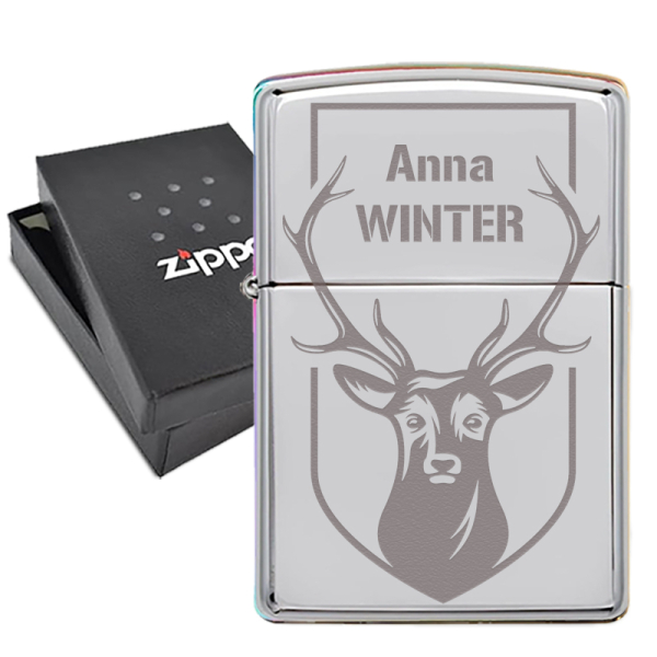 Zippo® személyre szabott névvel Zippo® személyre szabott névvel