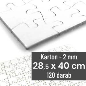Nagy karton puzzle | 28,5 x 40 cm | 120 darab