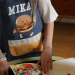 Személyre szabott gyermekkötény Hamburger Személyre szabott gyermekkötény Hamburger