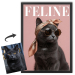 FELINE magazin címlapja egy fotó alapján FELINE magazin címlapja egy fotó alapján