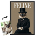 FELINE magazin címlapja egy fotó alapján FELINE magazin címlapja egy fotó alapján