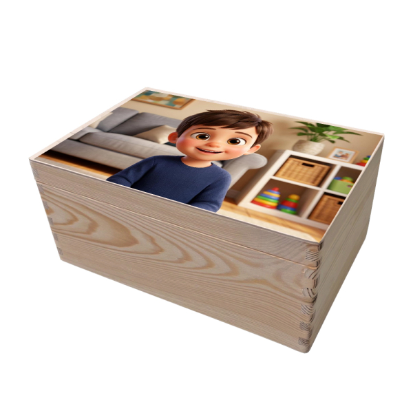 T&aacute;rol&oacute;doboz 3D-s anim&aacute;ci&oacute;s film st&iacute;lus&uacute; portr&eacute;val