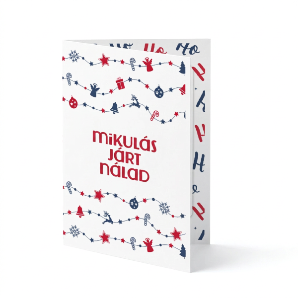 Kar&aacute;csonyi &uuml;dv&ouml;zlők&aacute;rtya Hohoho