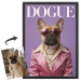 DOGUE magazin c&iacute;mlapja egy fot&oacute; alapj&aacute;n