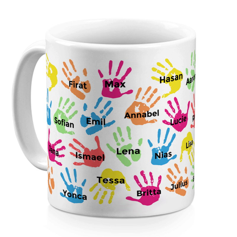 B�gre a gyerekek kez�vel, a keresztnev�kkel szem�lyre szabva